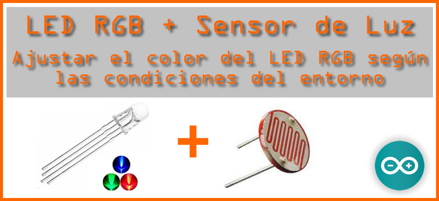ajustar color del led rgb segun la luz del entorno